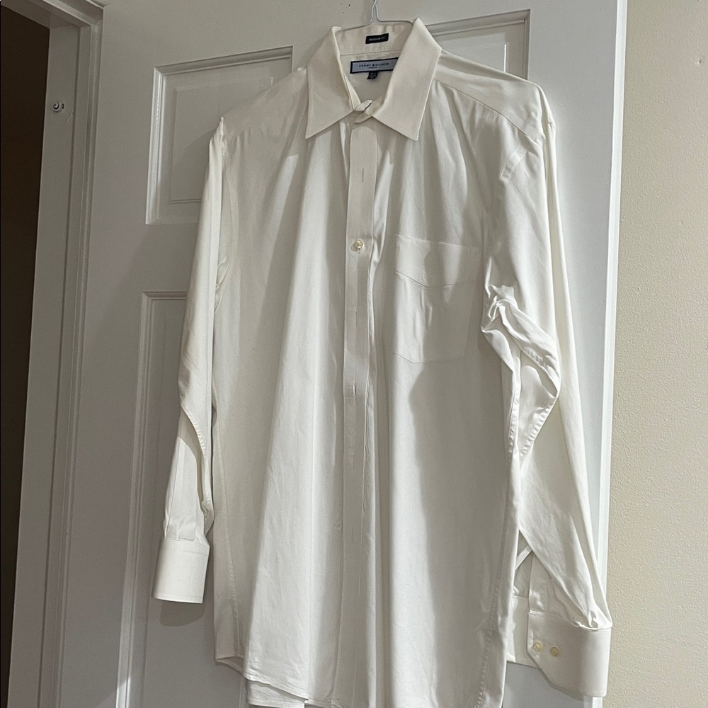 Tommy Hilfiger Cream Button-Up Shirt